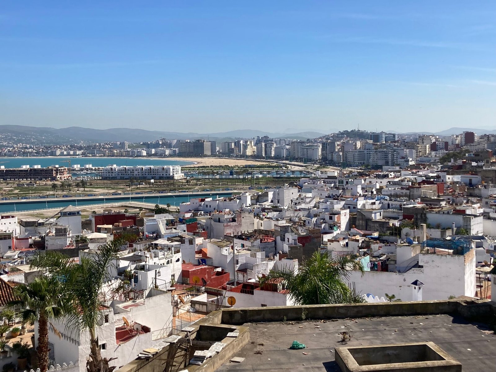 Baie et corniche de Tanger